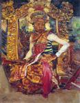 Famous Bali Artist Merpres painting on canvas BAA0020