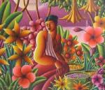 Bali Modern painting on canvas BAM0001