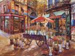 Old French Shopfront painting on canvas OSF0053