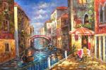 Venice painting on canvas VEN0053