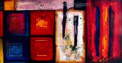 ABA0076 - Abstract Art Oil Painting