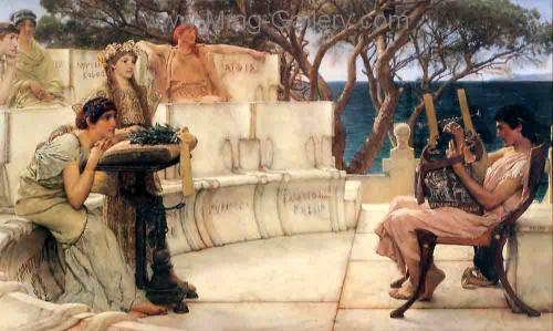 Laurence Alma-Tadema replica painting AML0004