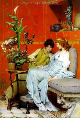 AML0016 - Alma-Tadema Reproduction Art Oil Painting