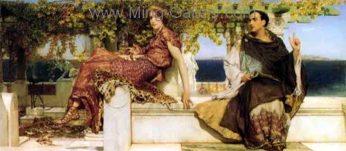 AML0036 - Alma-Tadema Reproduction Art Oil Painting