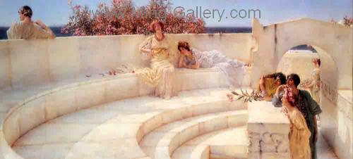 AML0042 - Alma-Tadema Reproduction Art Oil Painting