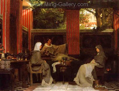 Laurence Alma-Tadema replica painting AML0044