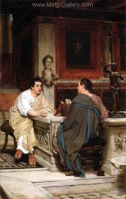 Laurence Alma-Tadema replica painting AML0049