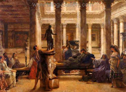 AML0060 - Alma-Tadema Reproduction Art Oil Painting