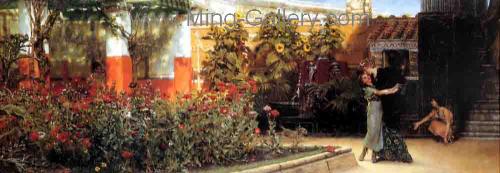 AML0064 - Alma-Tadema Reproduction Art Oil Painting