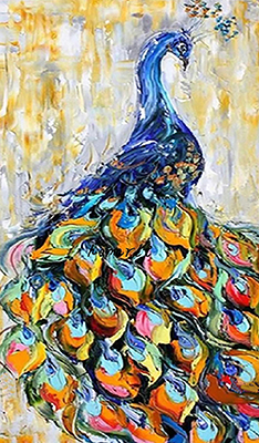 Birds painting on canvas ANE0025