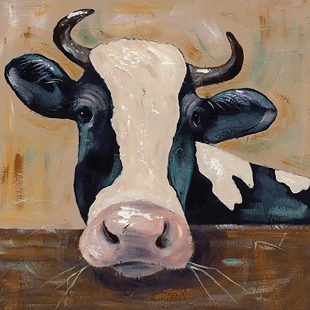 Cows painting on canvas ANW0008