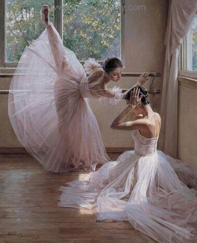 Ballet painting on canvas BAL0016