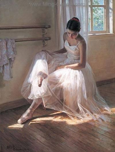 Ballet painting on canvas BAL0018