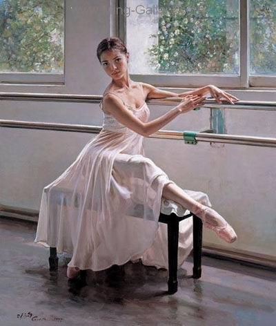 Ballet painting on canvas BAL0022