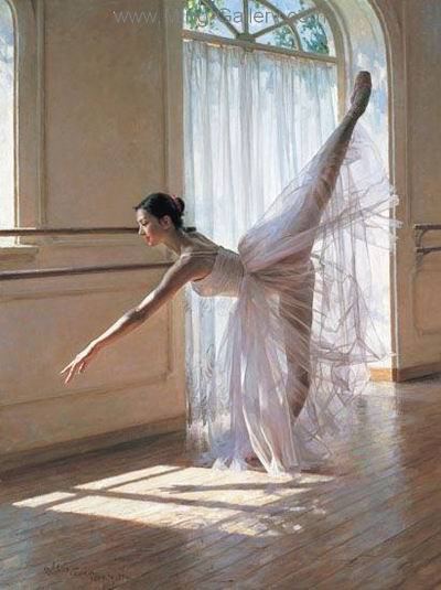 Ballet painting on canvas BAL0024