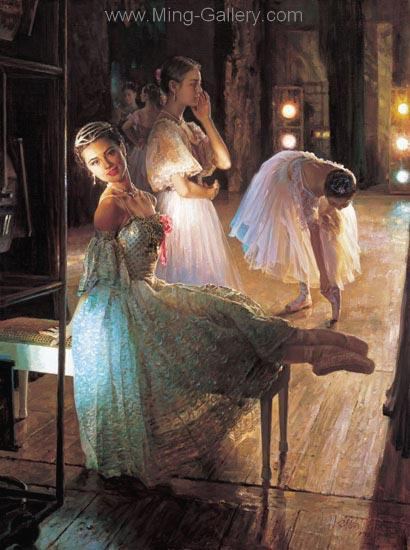 Ballet painting on canvas BAL0026