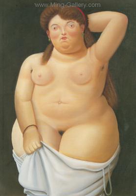 Fernando Botero replica painting BOT0005