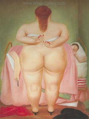 Fernando Botero replica painting BOT0010