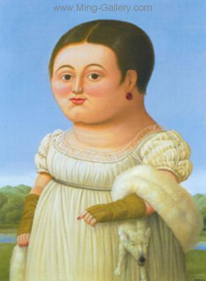 Fernando Botero replica painting BOT0015
