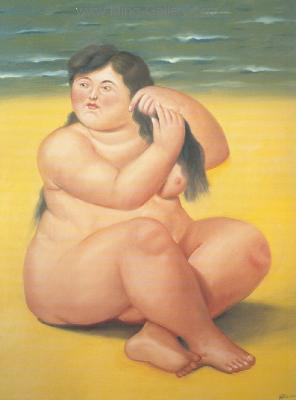 Fernando Botero replica painting BOT0019