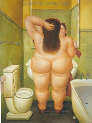 Fernando Botero replica painting BOT0028
