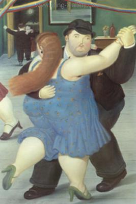 Fernando Botero replica painting BOT0035