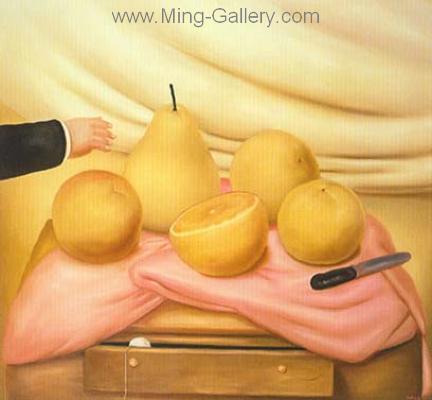 BOT0037 - Botero Art Reproduction Painting