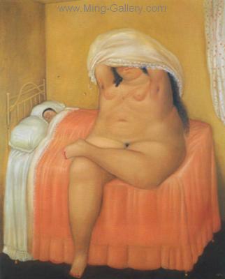 Fernando Botero replica painting BOT0040