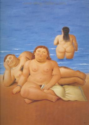 Fernando Botero replica painting BOT0049