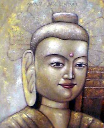 Buddhist Buddha painting on canvas BUD0023