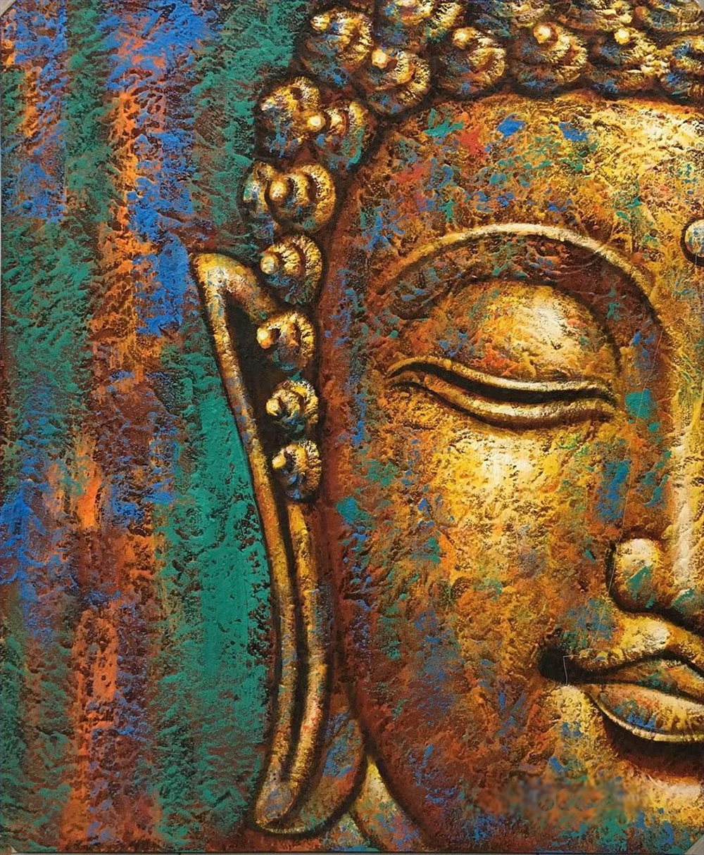 Buddhist Buddha painting on canvas BUD0049