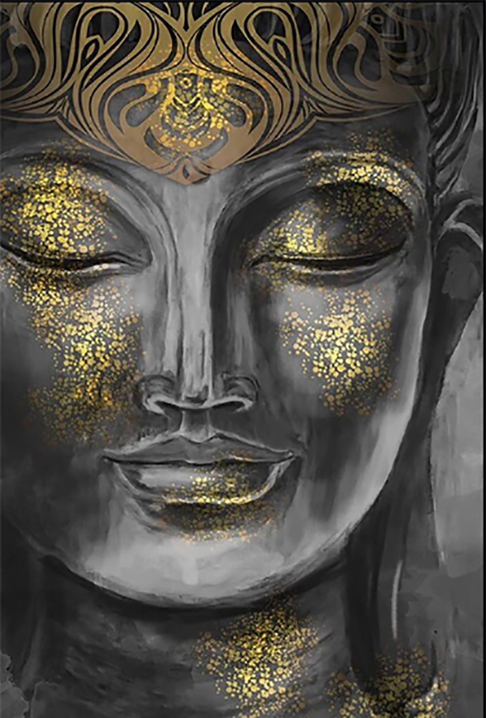 Buddhist Buddha painting on canvas BUD0069