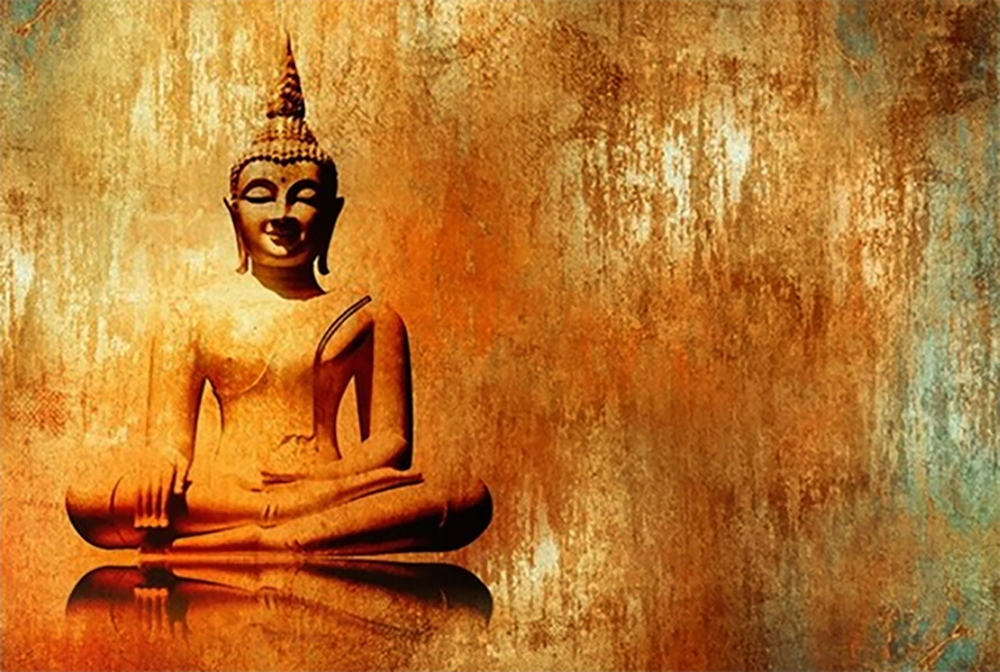 Buddhist Buddha painting on canvas BUD0079