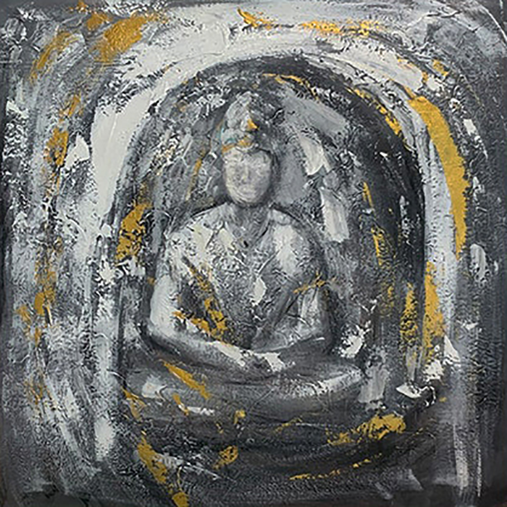 Buddhist Buddha painting on canvas BUD0092