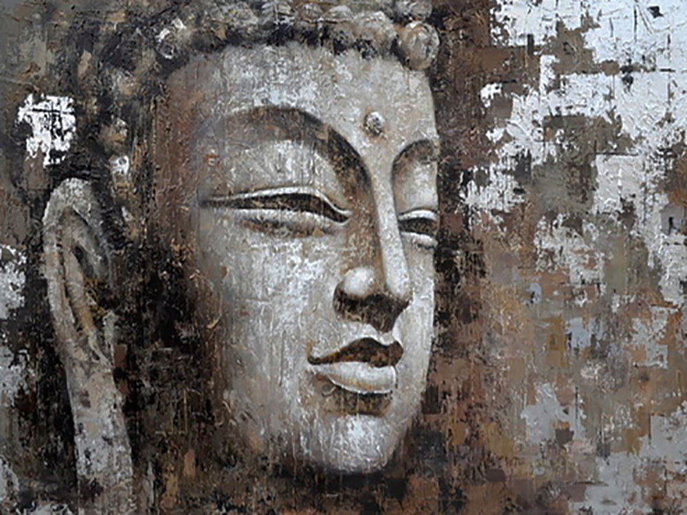 Buddhist Buddha painting on canvas BUD0112