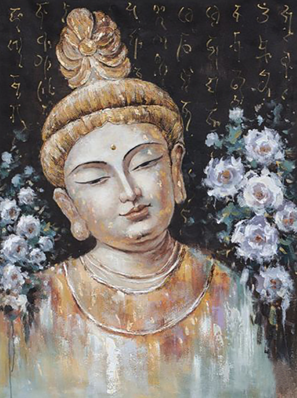 Buddhist Buddha painting on canvas BUD0125