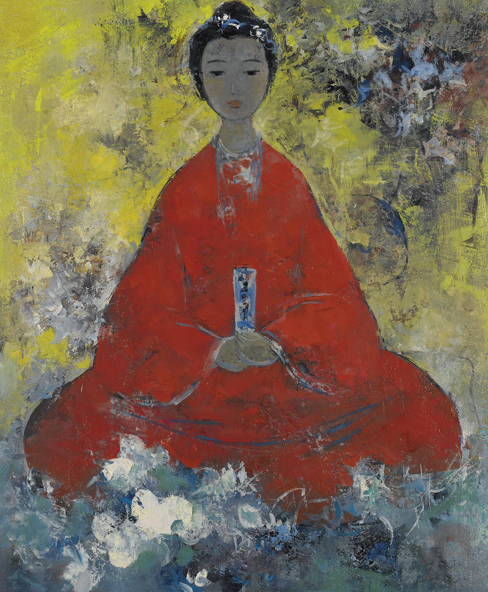Buddhist Buddha painting on canvas BUD0144