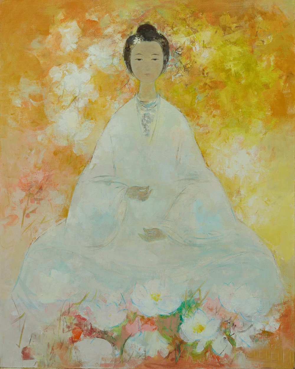 Buddhist Buddha painting on canvas BUD0145