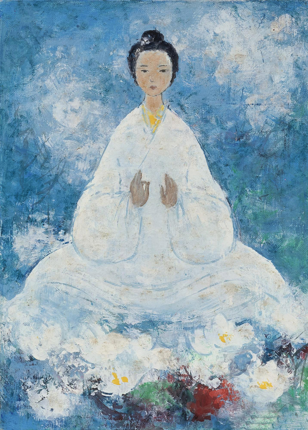 Buddhist Buddha painting on canvas BUD0151