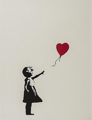 Banksy replica painting Banksy1