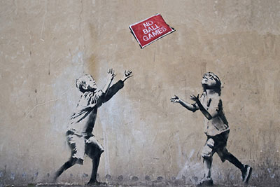 Banksy replica painting Banksy11