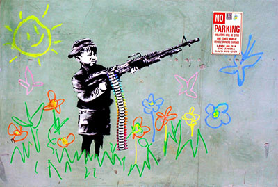 Banksy replica painting Banksy15