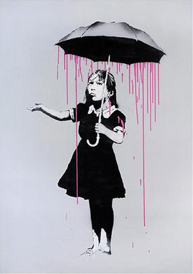 Banksy replica painting Banksy30