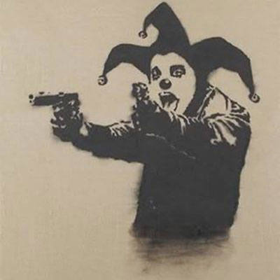 Banksy replica painting Banksy35