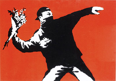 Banksy replica painting Banksy5