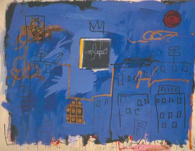 Jean-Michel Basquiat replica painting Bas19
