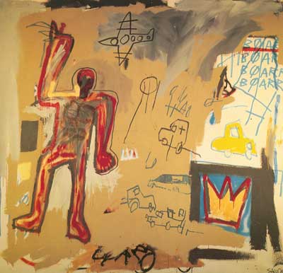 Jean-Michel Basquiat replica painting Bas20