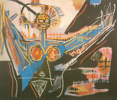 Jean-Michel Basquiat replica painting Bas28