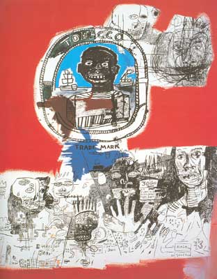 Jean-Michel Basquiat replica painting Bas46