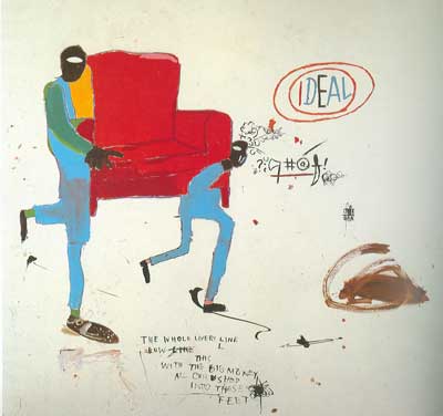 Jean-Michel Basquiat replica painting Bas53